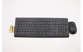 Lenovo 5KM0U87602 Keyboard_Mouse,2.4G,Italian,Black,Non_Backlight