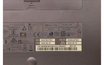 Lenovo 5KM0U87640 Keyboard_Mouse,Wireless,Bulgarian,Black,Non_Backlight