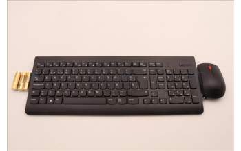 Lenovo 5KM0U87665 Keyboard_Mouse,Wireless,Spanish,Black,Non_Backlight