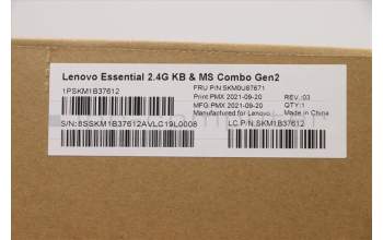 Lenovo 5KM0U87671 Keyboard_Mouse,Wireless,UK English,Black