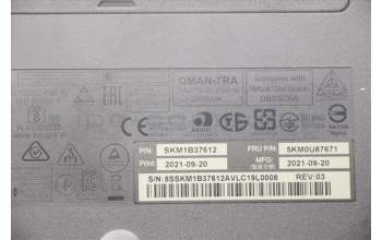 Lenovo 5KM0U87671 Keyboard_Mouse,Wireless,UK English,Black