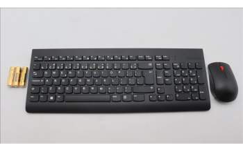 Lenovo 5KM0U87675 Keyboard_Mouse,Wireless,Lithuanian,Black