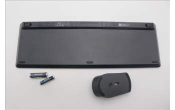 Lenovo 5KM0U87785 Keyboard_Mouse,2.4G,Arabic,Black