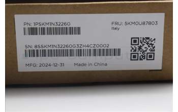 Lenovo 5KM0U87803 Keyboard_Mouse,2.4G,Italian,Black