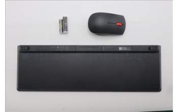 Lenovo 5KM0U87807 Keyboard_Mouse,2.4G,Norwegian,Black