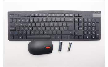 Lenovo 5KM0U87814 Keyboard_Mouse,2.4G,Spanish,Black