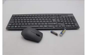 Lenovo 5KM0U87834 Keyboard_Mouse,2.4G,Arabic,Luna Grey
