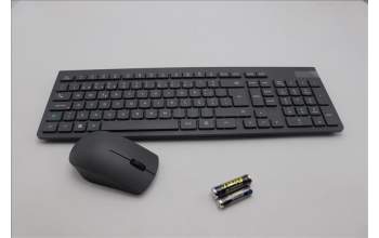 Lenovo 5KM0U87858 Keyboard_Mouse,2.4G,Portuguese,Luna Grey