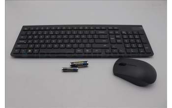 Lenovo 5KM0U87870 Keyboard_Mouse,2.4G,US English Euro,Luna Grey
