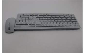 Lenovo 5KM0U87901 Keyboard_Mouse,2.4G,Italian,Cloud Grey