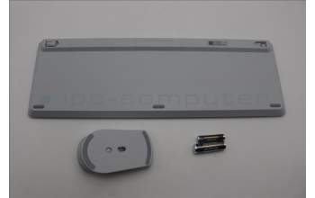 Lenovo 5KM0U87901 Keyboard_Mouse,2.4G,Italian,Cloud Grey