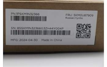 Lenovo 5KM0U87909 Keyboard_Mouse,2.4G,Russian Cyrillic,Cloud Grey