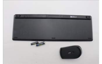 Lenovo 5KM0U87944 AI Keyboard_Mouse,2.4G,German,Black