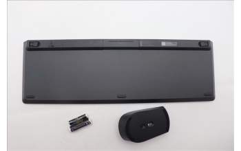 Lenovo 5KM0U87946 AI Keyboard_Mouse,2.4G,Greek/US English,Black