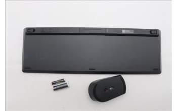 Lenovo 5KM0U87950 AI Keyboard_Mouse,2.4G,Italian,Black