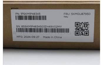 Lenovo 5KM0U87950 AI Keyboard_Mouse,2.4G,Italian,Black