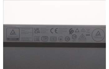 Lenovo 5KM0U88017 Keyboard_Mouse, 2.4G, US Euro, Luna Grey, Black Wheel