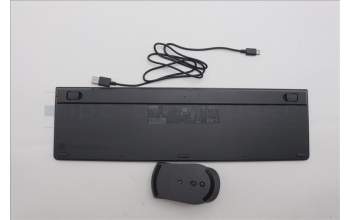 Lenovo 5KM0U88188 AI Keyboard_Mouse, Wireless, Russian/Cyrillic, Storm Grey