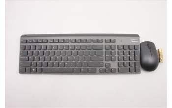 Lenovo 5KM1B81121 Keyboard_Mouse,Wireless,USA English,Storm Grey,Non_Backlight