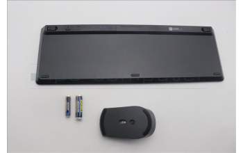 Lenovo 5KM1N50846 Keyboard_Mouse,2.4G,US English Euro,Black