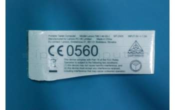 Lenovo 5L18C02780 A8-50LC Rating label &*70152677 CS
