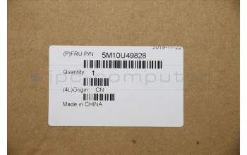 Lenovo 5M10U49828 Mechanical Assemblies, Rear cover,Rem mesh,WST