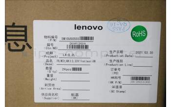 Lenovo 5M10U50555 Mechanical Assemblies, Front bezel