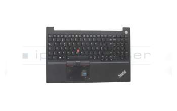 Lenovo 5M10V16899 C-Cover with keyboard, Belgian, Black, Backlight, UK