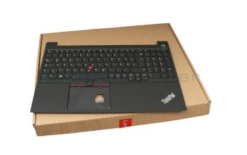 5M10V16903 Original Lenovo Tastatur inkl. Topcase DE (deutsch) schwarz/schwarz mit Backlight und Mouse-Stick