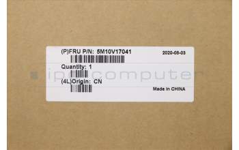 Lenovo 5M10V17041 C-Cover with keyboard, Arabic, Black, Backlight, US