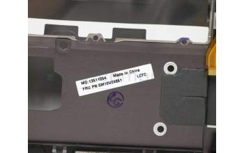 Lenovo 5M10V24861 C-Abdeckung mit Tastatur, Skandinavien, Eisengrau, WLAN