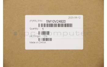 Lenovo 5M10V24920 C-Cover with keyboard, French, Iron Grey, WWAN, US