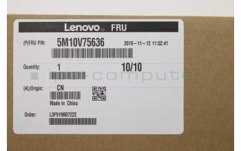 Lenovo 5M10V75636 MECH_ASM A-Cover,BLK,PPS,ePrivacy