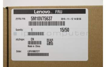 Lenovo 5M10V75637 MECH_ASM A-Cover,BLK,PPS,Touch,gasket