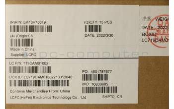 Lenovo 5M10V75649 Base Cover WWAN (colour: Storm Grey, material: Aluminium)