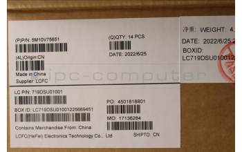 Lenovo 5M10V75651 Base Cover WLAN (colour: Black, material: Aluminium)