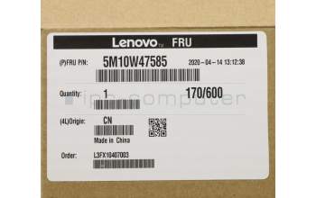 Lenovo MECH_ASM MECH_ASM,Cover,w/ FPR,BLK für Lenovo ThinkPad T480s (20L7/20L8)