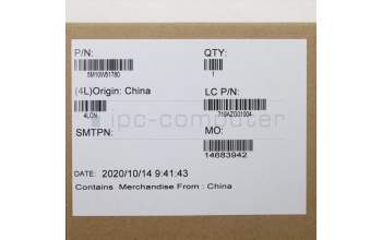 Lenovo 5M10W51780 MECH_ASM CS16_2BCP,MYLAR,SILVER,NFC,TRA