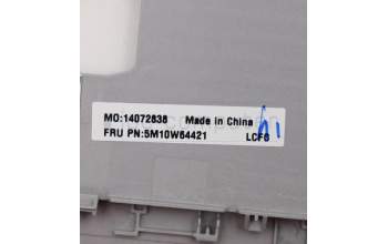 Lenovo 5M10W64421 MECH_ASM BL KB W C Cover ASM HBW SLV US