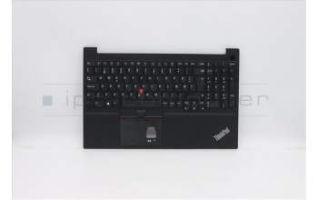 Lenovo 5M10W64517 C-Cover with keyboard, Danish, Black, Non-Backlight, Non-FingerPrint, UK