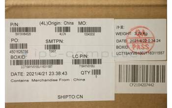 Lenovo 5M10W64528 C-Cover with keyboard,Czech/Slovakian,Black,Non_Backlight,Non_Fingerprint