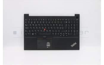 Lenovo 5M10W64532 C-Cover with keyboard, Switzerland, Black, Non-Backlight, Non-Fingerprint, UK