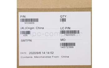 Lenovo 5M10W64556 MECH_ASM FRU ASM NBL FPR BK UK FRA