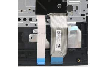 Lenovo 5M10W64637 C-Cover with keyboard, Switzerland, Black, Backlight, Fingerprint