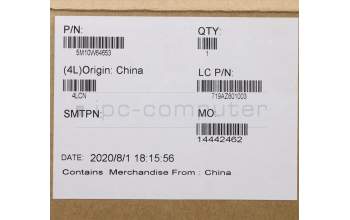 Lenovo 5M10W64653 MECH_ASM FRU MECH KB Cc_TR_NF_BK_US_ENG