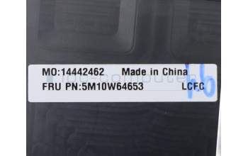 Lenovo 5M10W64653 MECH_ASM FRU MECH KB Cc_TR_NF_BK_US_ENG