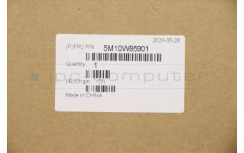 Lenovo 5M10W85901 C-Abdeckung mit Tastatur, Slowenisch, Tiefschwarz, WLAN