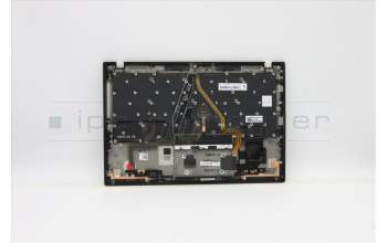 Lenovo 5M10W85938 C-Cover with keyboard, Spanish, Deep Black, WWAN, UK