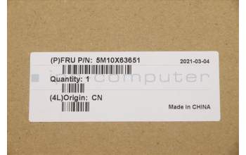 Lenovo 5M10X63651 MECH_ASM 2K_CSOT_IR&HD_Black