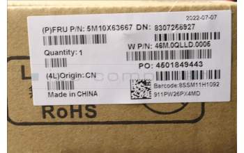 Lenovo 5M10X63667 Lenovo LCD Module, 13.3\", WUXGA, Non-Touch, IPS, 300nit